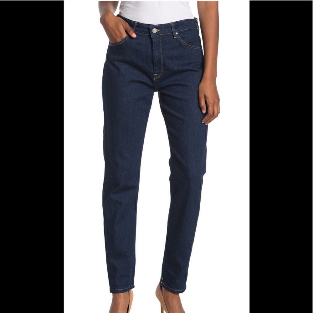 Scotch&Soda Women’s premium Amsterdam denim high rise indigo jeans Sz 30, NWT